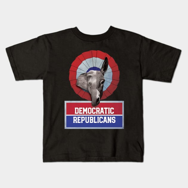 Democratic Republicans Kids T-Shirt by Isaiahsh52